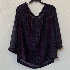 American Eagle Outfitters Patterned Blouse